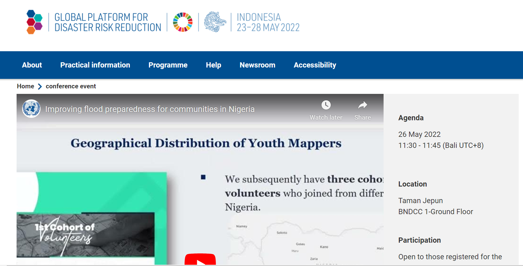 Geohazards Risk Mapping Initiative